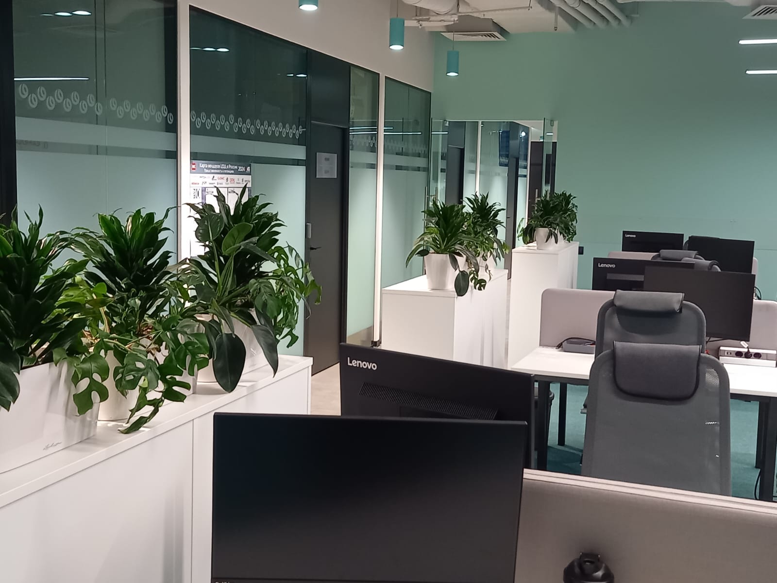 Озеленение офисов