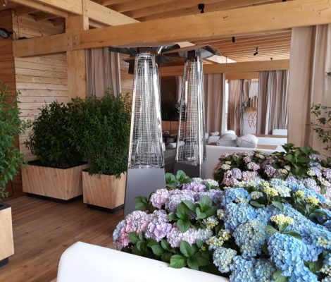 Озеленение ресторанов